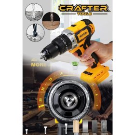 Resim 36V 5AH Xr Metal Şanzıman Çelik Mandren Çift Akülü Şarjlı Matkap Akülü Vidalama 