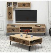 Resim Variant Samba Tv Ünitesi Ve Orta Sehpa Takımı - Meşe 