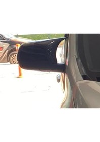 Resim Sts Oto Aksesuar Duster 2009-2012 Uyumlu Makyajsız Batman Yarasa Ayna Kapağı Piano Black Abs Plastik (01) 