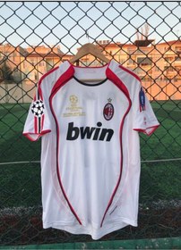 Resim jabuka A.c Milan Cafu 2007 Şampiyonlar Ligi Final Forması 