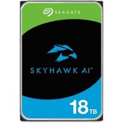 Resim Seagate 3.5" 18tb Skyhawk Aı St18000ve002 7200 Rpm 256mb Sata-3 Güvenlik Diski 