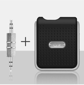 Resim Bluetooth 4.2 Stereo Ses Alıcısı Hands-Free Araç Kiti Yaka Klipsl 