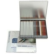 Resim Talens Van Gogh Sketch Set 24’lü (12 Dereceli & 12 Renkli Eskiz) 