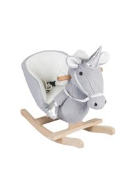 Resim Tommybaby Egitici Peluş Sallanan At Ahsap Sallanan At Gümüş 
