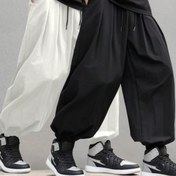 Resim 2 adet Erkek Rahat Bağcıklı Sweatpants Cep ile - Ultra Bol Uyum, Yaz Nefes Alabilen Buzlu Slicky Fiber Kumaş Serinletici Pantolon, Dış Mekan Ulaşım için Rahat Elastik Bel Cepi Joggers, Unisex Çok Yönlü Moda Uzun Pantolon, Jogging Pantolon, Unisex Giyim, Elastik Bel Pantolon, Nefes Alabilen Malzeme 