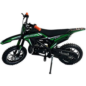 Resim Enbest A02 Mini Cross Çocuk Motosikleti (Pocket Bike) Yeşil 