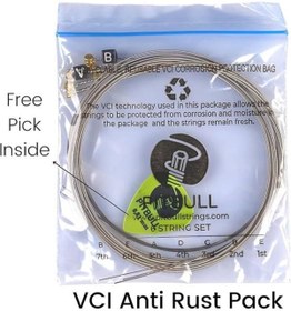 Resim AyrStore Gold Seri Elektro Gitar Teli SET (11-52 Medium Top Heavy Bottom, Tekli Set) 