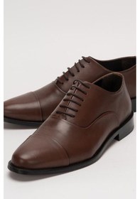 Resim Danacı Kösele Enj 368 Erkek Klasik Ayakkabı - Kahverengi Kahverengi 