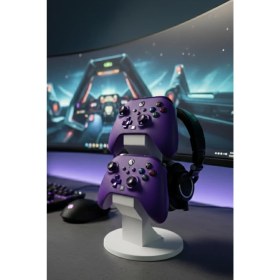 Resim Doyonix Xbox Joystick Kontroller Tutucu ve Kulaklık Dikey Standı Siyah 