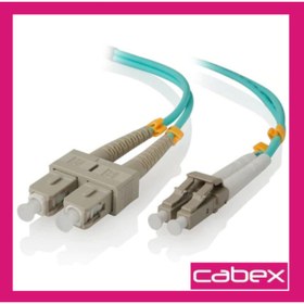 Resim cabex - Om3 Sc-lc Dublex Fiber Optik Patchcord Multimode 10 Mt 