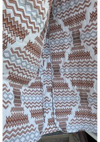 Resim Çift Kişilik Çok Amaçlı Pike, Yazlık Pike, Desenli Pike, Yatak Örtüsü 195x220cm Turuncu 