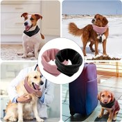 Resim Köpeklerin Kulaklarını Gürültüden Koruyan ve Sıcak Tutacak Pluş Kumaşdan Yapılmış Pet Bakımı Kulak Kılıfları, Yıkanabilir ve Stres Giderici Bir Kulak Kapağı ile Birlikte Bir Kulak Kılıfı. 