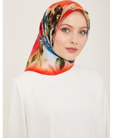 Resim Armine Twill İpek Eşarp 24ya9133 36 - Desenli 