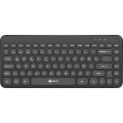 Resim Dexim KBW002 Retro Daktilo Görünümlü Şık ve Kullanışlı Pilli Türkçe Bluetooth Q Klavye 