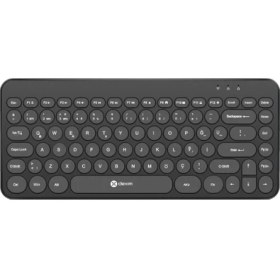 Resim Dexim KBW002 Retro Daktilo Görünümlü Şık ve Kullanışlı Pilli Türkçe Bluetooth Q Klavye 