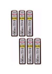Resim Rotring Siyah Kalem Uçu 0.35 MM 6 Adet 
