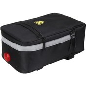 Resim Wineen Bisiklet Bagaj Çantası Sepet Bisiklet Raf Paketi Bisiklet Arka Koltuk Çantası Çok Renkli 