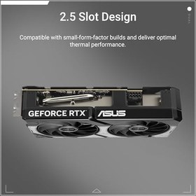 Resim ASUS DUAL-RTX5060TI-O16G-NVIDIA-GEFORCE-RTX 5060 TI-16G-16GB GDDR7-128bit-OC-HDMI-3xDP-DLSS4 EKRAN KARTI 