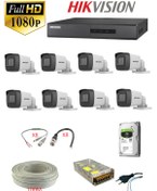 Resim Hikvision Marka - 8 Kameralı Güvenlik Seti 
