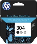 Resim HP 304 Siyah Mürekkep Kartuşu N9K06AE - 2 Adet 