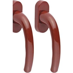 Resim Tool 2 Parça Kahverengi Pvc Pencere Kolu 4915 