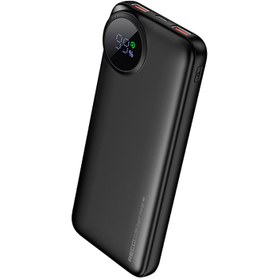Resim Recci RPB-P48 PD 20W Dijital LED Göstergeli Hızlı Şarj Özellikli Taşınabilir Powerbank 22.5W 10000mAh - Krem 