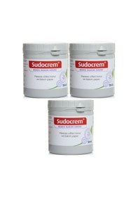 Resim Sudocrem Cilt Bebek Bakım - Pişik Kremi 400gr 3 Lü Set 