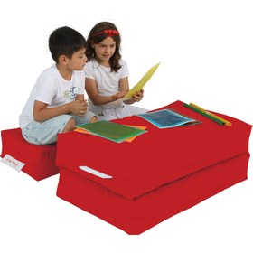 Resim earmut Çocuk Ikili Çok Amaçlı Koltuk Kırmızı 