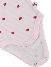 Resim Civil Baby Uğur Böceği Empirme 0-3 Yaş Çıtçıtlı Badi - Pembe - Pembe / 3-6 Ay 