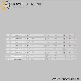 Resim Awox Uyumlu FRAMLESS 55 LED BAR TAKIMI 