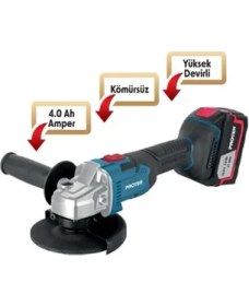 Resim Proter Proter PST 504 AG 20 V Akülü Avuç Taşlama Makinesi 