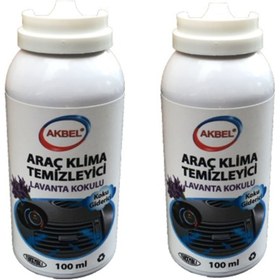 Resim akbel Araç Klima Temizleyici 100 ml x 2 Adet Lavanta 