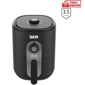 Resim SEM Sc305 Midocook Yağsız Kızartma Sıcak Hava Fritöz Airfryer Hava Fritöz Airfyer 