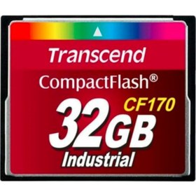 Resim Transcend Industrial TS32GCF170 CF170 32 GB Compact Flash Hafıza Kartı 