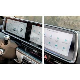 Resim Hyundai Ioniq 6 Uyumlu Ekran Koruyucu Multimedya Dijital Gösterge 