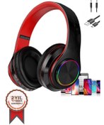Resim Torima B39 Bluetooth Kablosuz Stereo Kulaklık Kırmızı - Siyah 