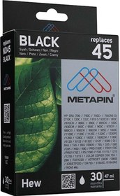 Resim Hodbehod HP-45 Pastal Çizim Uyumlu Plotter Makinesi Mürekkep Siyah Kartuş Ink 51645A 