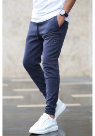 Resim Madmext Basic Lacivert Eşofman 4207 Lacivert 