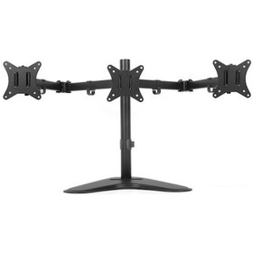 Resim Dark DK-AC-VM31 17"-27" 3-kollu Destekli Masa Monte Monitör Stand 