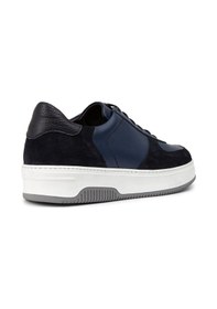 Resim Deery Hakiki Süet Mavi Erkek Sneaker Ayakkabı - 01965Mmvıe02 Mavi 