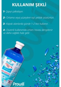 Resim Probiyotikli Air Biotics Koku Giderici Sprey Hava Temizleyici Doğal Temiz Ekolojik Ortamlar 1 Lt. 