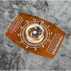 Resim Korkmaz Oto Market & Aksesuar Etiketçilere Dikdörtgen Park Saati Turuncu 