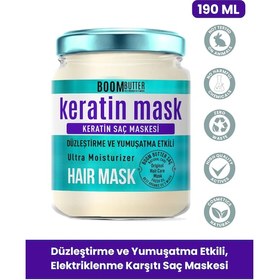 Resim BOOM BUTTER Güçlendirici Onarıcı Keratin Saç Maskesi 190 ML 