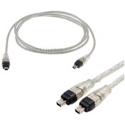 Resim Firewire Kablo 6 Pin 4 Pin 1394 Kablo Beyaz 