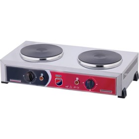 Resim Işıkgaz Intch - Silverinox Ikili Pleyt Isıtıcı 19 Cm Çap 