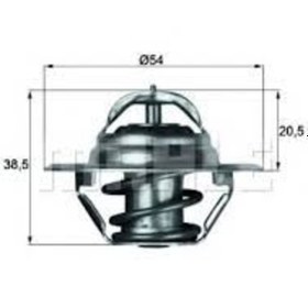 Resim MAHLE TX12282 Termostat Astra G Vectra B Zafira A B 2.2 16V Vectra C Sıgnum 2.0 2.2 16V Zafira 82°C 