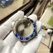 Resim Sones 2813/8215/2836/3804/8200 Gmt Saat Kılıfı 2813/8215/2836/3804/8200 , Renk: Gmt Mavi Ve Sarı Seramik 