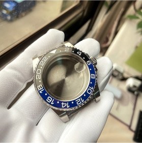 Resim Sones 2813/8215/2836/3804/8200 Gmt Saat Kılıfı 2813/8215/2836/3804/8200 , Renk: Gmt Mavi Ve Sarı Seramik 