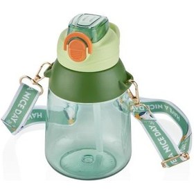 Resim Vagonlife Vgn2269 800Ml Yeşil Pipetli Matara 