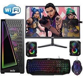 Resim İzoly Cosmic X Intel Core i5 3470 22" 16 GB RAM 512 GB SSD 8 GB RX 580 FreeDOS Oyun Bilgisayarı 